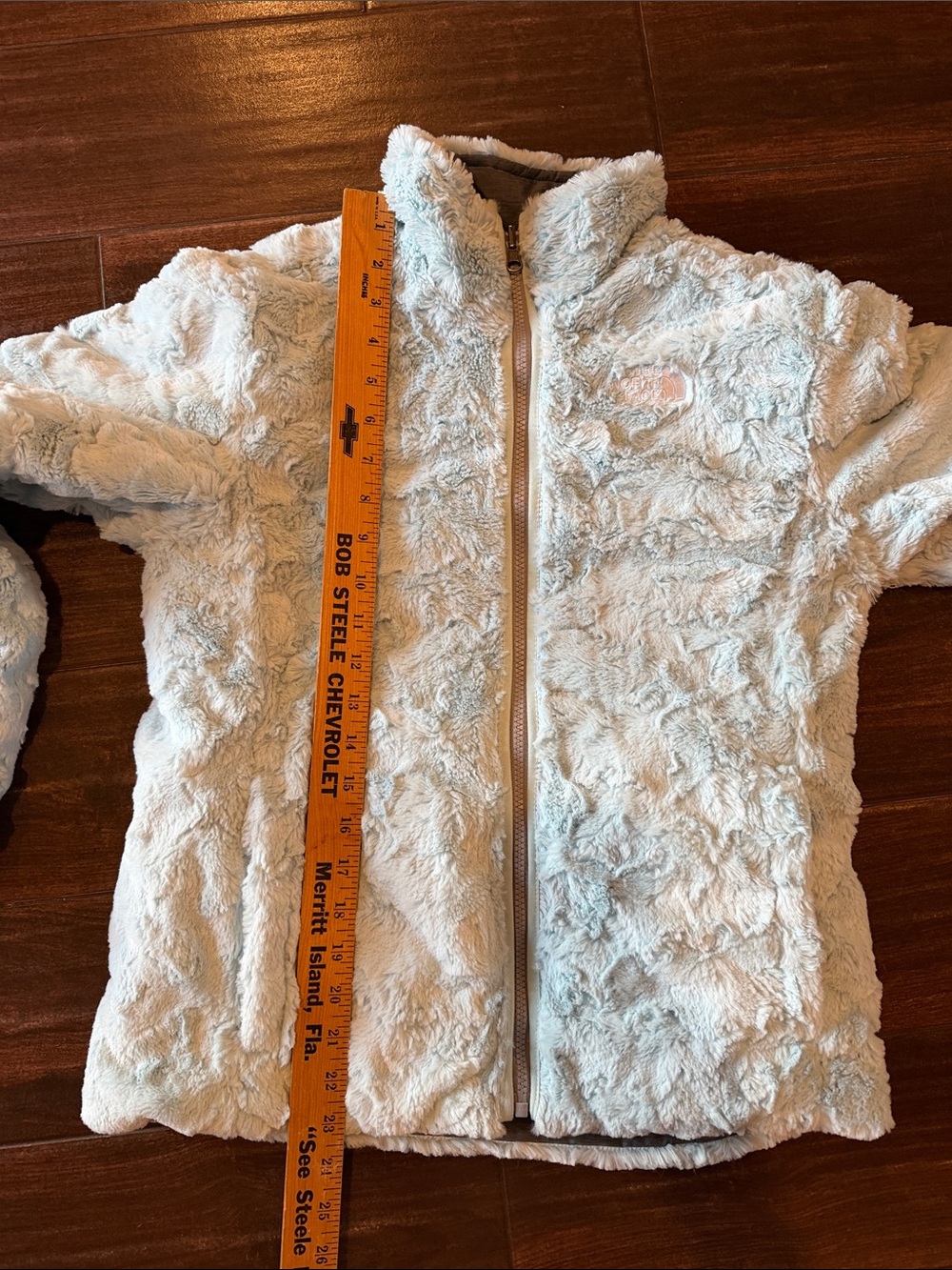 The North Face Girls Mossbud swirl reversible Jacket - Picture 14 of 14